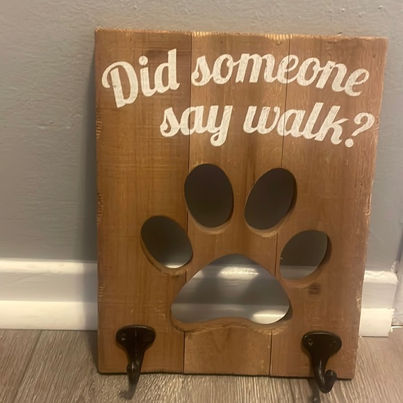 Sign ( did someone say walk?) - Picture 1 of 1